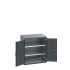 40020144 - Armoire CUBIO SMF-869-11 - Avec Portes Perfo et 2 Tablettes - LxPxH 800x650x900mm - Full Gris Anthracite RAL 7016 40020144 - Armoire CUBIO SMF-869-11 - Avec Portes Perfo et 2 Tablettes - LxPxH 800x650x900mm - Full Gris Anthracite RAL 7016