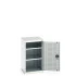 40010125 - Armoire CUBIO SMF-559-11 - Avec Portes Perfo et 2 Tablettes - LxPxH 525x525x900mm - Gris Clair RAL 7035 40010125 - Armoire CUBIO SMF-559-11 - Avec Portes Perfo et 2 Tablettes - LxPxH 525x525x900mm - Gris Clair RAL 7035