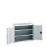 40013077 - Armoire CUBIO SMF-1059-11 - Avec Portes Perfo et 2 Tablettes - LxPxH 1050x525x900mm - Gris Clair RAL 7035 40013077 - Armoire CUBIO SMF-1059-11 - Avec Portes Perfo et 2 Tablettes - LxPxH 1050x525x900mm - Gris Clair RAL 7035