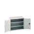 40021205 - Armoire CUBIO SMF-1069-11 - Avec Portes Perfo et 2 Tablettes - LxPxH 1050x650x900mm - Gris Clair RAL 7035 40021205 - Armoire CUBIO SMF-1069-11 - Avec Portes Perfo et 2 Tablettes - LxPxH 1050x650x900mm - Gris Clair RAL 7035