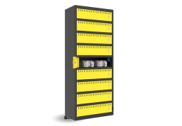 Armoire pour charge batteries vélo