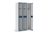 Armoire vestiaire à porte plexiglass