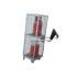 Armoire stockage de bouteilles de gaz mobile - Porte grillagée verrouillable Armoire stockage de bouteilles de gaz mobile - Porte grillagée verrouillable