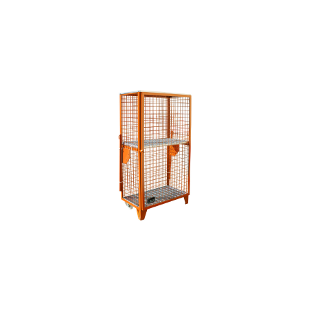 Armoire bouteilles de gaz - Coloris orange Armoire bouteilles de gaz - Coloris orange