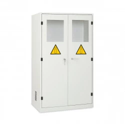 Armoire pour le stockage intérieur et extérieur de bouteilles de gaz