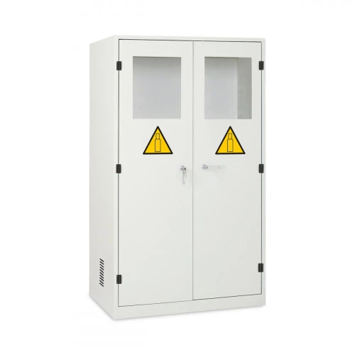 Armoire pour le stockage intérieur et extérieur de bouteilles de gaz