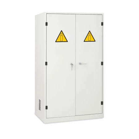 Stockage sécurisé de bouteilles de gaz, 2 portes battantes pleines avec fenêtres, 3 à 4 bouteilles. Stockage sécurisé de bouteilles de gaz, 2 portes battantes pleines avec fenêtres, 3 à 4 bouteilles.