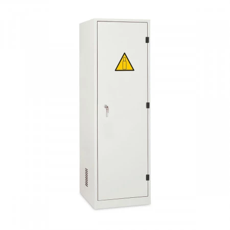 Armoire de sécurité pour bouteilles de gaz, 1 porte battante pleine sans fenêtre,1 à 2 bouteilles. Armoire de sécurité pour bouteilles de gaz, 1 porte battante pleine sans fenêtre,1 à 2 bouteilles.