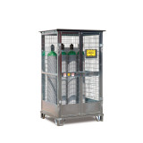 Box de stockage grillagé pour bouteilles de gaz Box de stockage grillagé pour bouteilles de gaz