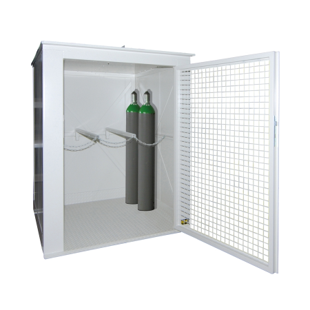 Dispositif de maintient des bouteilles de gaz de Ø 230 mm - Sécurisé par chaîne Dispositif de maintient des bouteilles de gaz de Ø 230 mm - Sécurisé par chaîne