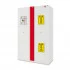 Armoire pour produits chimiques 90 minutes, compartiments inflammables, acides, bases, 7 étagères, 1 bac de rétention, 1 caillebotis. Armoire pour produits chimiques 90 minutes, compartiments inflammables, acides, bases, 7 étagères, 1 bac de rétention, 1 caillebotis.