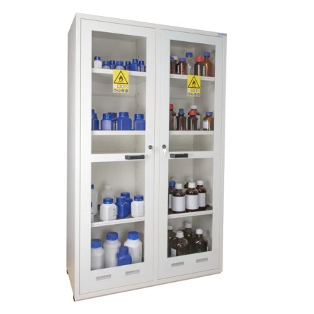 Armoire multirisques à portes vitrées