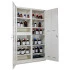 Armoire de sécurité multirisques, haute 2 portes, 4 compartiments, conforme eux recommandations de l'INRS. Armoire de sécurité multirisques, haute 2 portes, 4 compartiments, conforme eux recommandations de l'INRS.