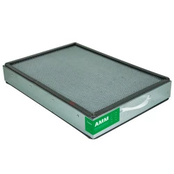 Filtre à charbon actif pour vapeurs aminées