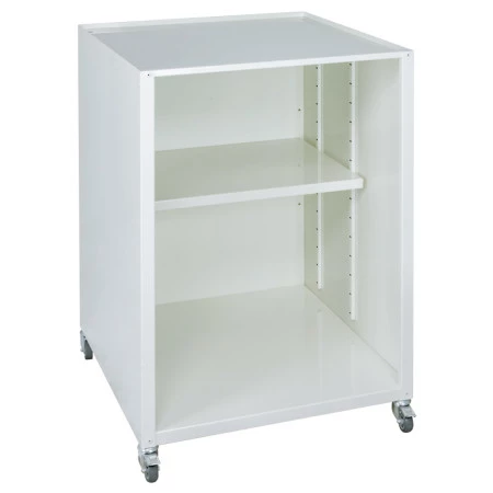 Table roulante avec étagère amovible pour hotte Table roulante avec étagère amovible pour hotte