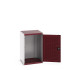 40019090 - Armoire CUBIO SMLF-6610-2 - Avec Portes à Bacs - LxPxH 650x650x1000mm - Rouge Pourpre RAL 3004 40019090 - Armoire CUBIO SMLF-6610-2 - Avec Portes à Bacs - LxPxH 650x650x1000mm - Rouge Pourpre RAL 3004