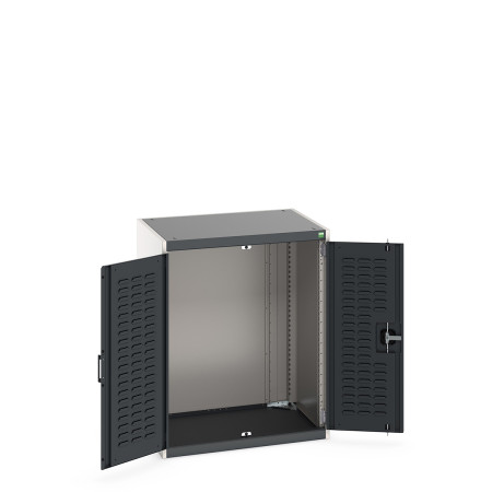 40020086 - Armoire CUBIO SMLF-8610-2 - Avec Portes à Bacs - LxPxH 800x650x1000mm - Gris Anthracite RAL 7016 40020086 - Armoire CUBIO SMLF-8610-2 - Avec Portes à Bacs - LxPxH 800x650x1000mm - Gris Anthracite RAL 7016