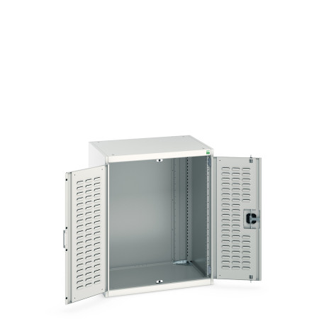 40020086 - Armoire CUBIO SMLF-8610-2 - Avec Portes à Bacs - LxPxH 800x650x1000mm - Gris Clair RAL 7035 40020086 - Armoire CUBIO SMLF-8610-2 - Avec Portes à Bacs - LxPxH 800x650x1000mm - Gris Clair RAL 7035