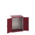 40020086 - Armoire CUBIO SMLF-8610-2 - Avec Portes à Bacs - LxPxH 800x650x1000mm - Rouge Pourpre RAL 3004 40020086 - Armoire CUBIO SMLF-8610-2 - Avec Portes à Bacs - LxPxH 800x650x1000mm - Rouge Pourpre RAL 3004
