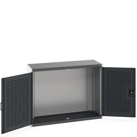 40014014 - Armoire CUBIO SMLF-13510-2 - Avec Portes à Bacs - LxPxH 1050x525x1000mm - Gris Anthracite RAL 7016 40014014 - Armoire CUBIO SMLF-13510-2 - Avec Portes à Bacs - LxPxH 1050x525x1000mm - Gris Anthracite RAL 7016