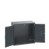 40021062 - Armoire CUBIO SMLF-10610-2 - Avec Portes à Bacs - LxPxH 1050x650x1000mm - Full Gris anthracite RAL 7016 40021062 - Armoire CUBIO SMLF-10610-2 - Avec Portes à Bacs - LxPxH 1050x650x1000mm - Full Gris anthracite RAL 7016