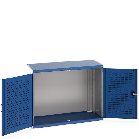 40022014 - Armoire CUBIO SMLF-13610-2 - Avec Portes à Bacs - LxPxH 1300x650x1000mm - Bleu Gentiane RAL 5010 40022014 - Armoire CUBIO SMLF-13610-2 - Avec Portes à Bacs - LxPxH 1300x650x1000mm - Bleu Gentiane RAL 5010