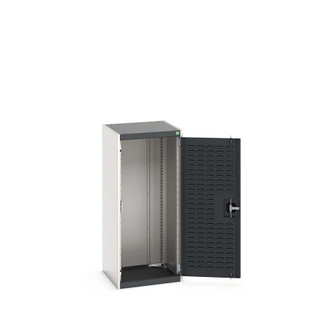 40010070 - Armoire CUBIO SMLF-5512-2 - Avec Portes à Bacs - LxPxH 525x525x1200mm - Gris Anthracite RAL 7016