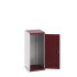 40018090 - Armoire CUBIO SMLF-5612-2 - Avec Portes à Bacs - LxPxH 525x650x1200mm - Rouge Pourpre RAL 3004 40018090 - Armoire CUBIO SMLF-5612-2 - Avec Portes à Bacs - LxPxH 525x650x1200mm - Rouge Pourpre RAL 3004
