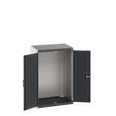 40020088 - Armoire CUBIO SMLF-8612-2 - Avec Portes à Bacs - LxPxH 800x650x1200mm - Gris Anthracite RAL 7016 40020088 - Armoire CUBIO SMLF-8612-2 - Avec Portes à Bacs - LxPxH 800x650x1200mm - Gris Anthracite RAL 7016