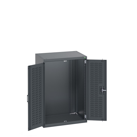 40020088 - Armoire CUBIO SMLF-8612-2 - Avec Portes à Bacs - LxPxH 800x650x1200mm - Full Gris Anthracite RAL 7016 40020088 - Armoire CUBIO SMLF-8612-2 - Avec Portes à Bacs - LxPxH 800x650x1200mm - Full Gris Anthracite RAL 7016