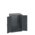 40020088 - Armoire CUBIO SMLF-8612-2 - Avec Portes à Bacs - LxPxH 800x650x1200mm - Full Gris Anthracite RAL 7016 40020088 - Armoire CUBIO SMLF-8612-2 - Avec Portes à Bacs - LxPxH 800x650x1200mm - Full Gris Anthracite RAL 7016