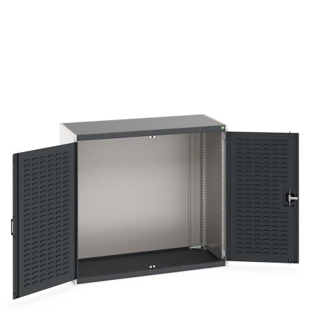 40021064 - Armoire CUBIO SMLF-10612-2 - Avec Portes à Bacs - LxPxH 1050x650x1200mm - Gris Anthracite RAL 7016 40021064 - Armoire CUBIO SMLF-10612-2 - Avec Portes à Bacs - LxPxH 1050x650x1200mm - Gris Anthracite RAL 7016