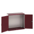 40021064 - Armoire CUBIO SMLF-10612-2 - Avec Portes à Bacs - LxPxH 1050x650x1200mm - Rouge Pourpre RAL 3004 40021064 - Armoire CUBIO SMLF-10612-2 - Avec Portes à Bacs - LxPxH 1050x650x1200mm - Rouge Pourpre RAL 3004