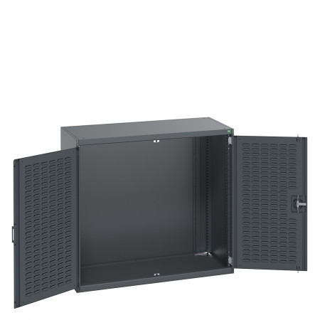 40021064 - Armoire CUBIO SMLF-10612-2 - Avec Portes à Bacs - LxPxH 1050x650x1200mm - Full Gris Anthracite RAL 7016 40021064 - Armoire CUBIO SMLF-10612-2 - Avec Portes à Bacs - LxPxH 1050x650x1200mm - Full Gris Anthracite RAL 7016