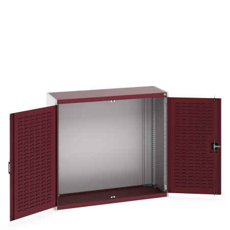 40014016 - Armoire CUBIO SMLF-13512-2 - Avec Portes à Bacs - LxPxH 1300x525x1200mm - Rouge Pourpre RAL 3004 40014016 - Armoire CUBIO SMLF-13512-2 - Avec Portes à Bacs - LxPxH 1300x525x1200mm - Rouge Pourpre RAL 3004