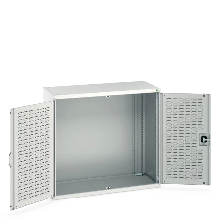 40022016 - Armoire CUBIO SMLF-13612-2 - Avec Portes à Bacs - LxPxH 1300x650x1200mm - Gris Clair RAL 7035 40022016 - Armoire CUBIO SMLF-13612-2 - Avec Portes à Bacs - LxPxH 1300x650x1200mm - Gris Clair RAL 7035