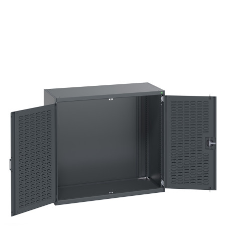 40022016 - Armoire CUBIO SMLF-13612-2 - Avec Portes à Bacs - LxPxH 1300x650x1200mm - Full Gris Anthracite RAL 7016 40022016 - Armoire CUBIO SMLF-13612-2 - Avec Portes à Bacs - LxPxH 1300x650x1200mm - Full Gris Anthracite RAL 7016