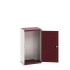 40011016 - Armoire CUBIO SMLF-6512-1 - Avec Portes à Bacs - LxPxH 650x525x1200mm - Rouge Pourpre RAL 3004 40011016 - Armoire CUBIO SMLF-6512-1 - Avec Portes à Bacs - LxPxH 650x525x1200mm - Rouge Pourpre RAL 3004