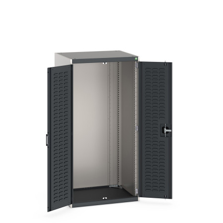 40020090 - Armoire CUBIO SMLF-8616-2 - Avec Portes à Bacs - LxPxH 800x650x1600mm - Gris Anthracite RAL 7016 40020090 - Armoire CUBIO SMLF-8616-2 - Avec Portes à Bacs - LxPxH 800x650x1600mm - Gris Anthracite RAL 7016