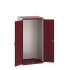40020090 - Armoire CUBIO SMLF-8616-2 - Avec Portes à Bacs - LxPxH 800x650x1600mm - Rouge Pourpre RAL 3004 40020090 - Armoire CUBIO SMLF-8616-2 - Avec Portes à Bacs - LxPxH 800x650x1600mm - Rouge Pourpre RAL 3004