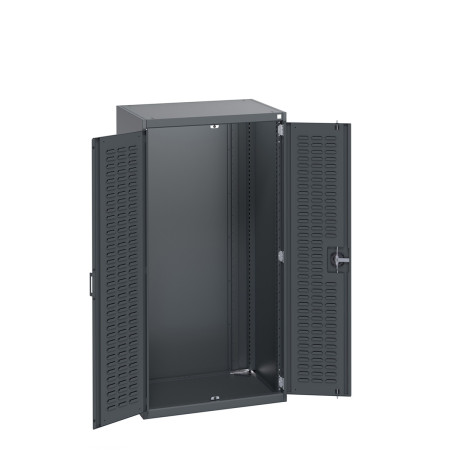 40020090 - Armoire CUBIO SMLF-8616-2 - Avec Portes à Bacs - LxPxH 800x650x1600mm - Full Gris Anthracite RAL 7016 40020090 - Armoire CUBIO SMLF-8616-2 - Avec Portes à Bacs - LxPxH 800x650x1600mm - Full Gris Anthracite RAL 7016