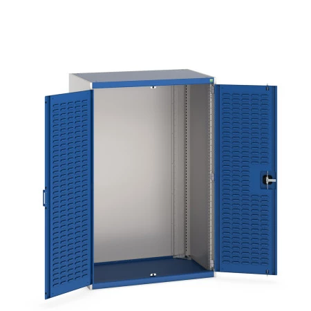 40021066 - Armoire CUBIO SMLF-10616-2 - Avec Portes à Bacs - LxPxH 1050x650x1600mm - Bleu Gentiane RAL 5010 40021066 - Armoire CUBIO SMLF-10616-2 - Avec Portes à Bacs - LxPxH 1050x650x1600mm - Bleu Gentiane RAL 5010