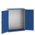 40022018 - Armoire CUBIO SMLF-13616-2 - Avec Portes à Bacs - LxPxH 1300x650x1600mm - Bleu Gentiane RAL 5010 40022018 - Armoire CUBIO SMLF-13616-2 - Avec Portes à Bacs - LxPxH 1300x650x1600mm - Bleu Gentiane RAL 5010