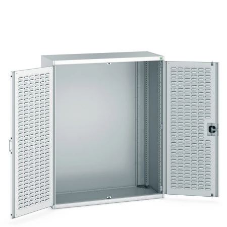 40022018 - Armoire CUBIO SMLF-13616-2 - Avec Portes à Bacs - LxPxH 1300x650x1600mm - Gris Clair RAL 7035 40022018 - Armoire CUBIO SMLF-13616-2 - Avec Portes à Bacs - LxPxH 1300x650x1600mm - Gris Clair RAL 7035
