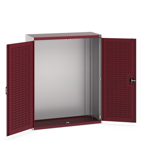 40022018 - Armoire CUBIO SMLF-13616-2 - Avec Portes à Bacs - LxPxH 1300x650x1600mm - Rouge Pourpre RAL 3004 40022018 - Armoire CUBIO SMLF-13616-2 - Avec Portes à Bacs - LxPxH 1300x650x1600mm - Rouge Pourpre RAL 3004