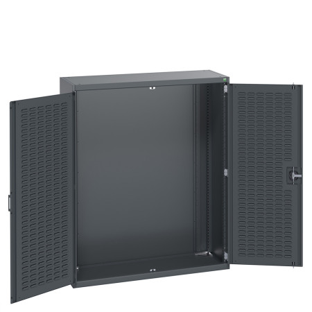 40022018 - Armoire CUBIO SMLF-13616-2 - Avec Portes à Bacs - LxPxH 1300x650x1600mm - Full Gris Anthracite RAL 7016 40022018 - Armoire CUBIO SMLF-13616-2 - Avec Portes à Bacs - LxPxH 1300x650x1600mm - Full Gris Anthracite RAL 7016