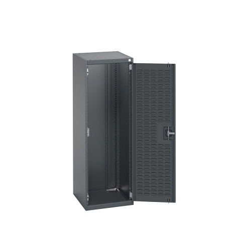 40018092 - Armoire CUBIO SMLF-5616-2 - Avec Portes à Bacs - LxPxH 525x650x1600mm - Full Gris Anthracite RAL 7016 40018092 - Armoire CUBIO SMLF-5616-2 - Avec Portes à Bacs - LxPxH 525x650x1600mm - Full Gris Anthracite RAL 7016