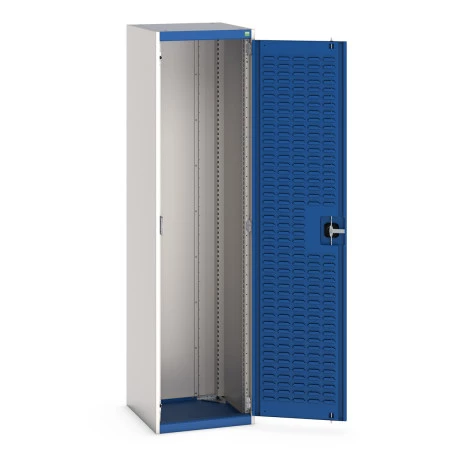 40010074 - Armoire CUBIO SMLF-5520-2 - Avec Portes à Bacs - LxPxH 525x525x2000mm - Bleu Gentiane RAL 5010 40010074 - Armoire CUBIO SMLF-5520-2 - Avec Portes à Bacs - LxPxH 525x525x2000mm - Bleu Gentiane RAL 5010
