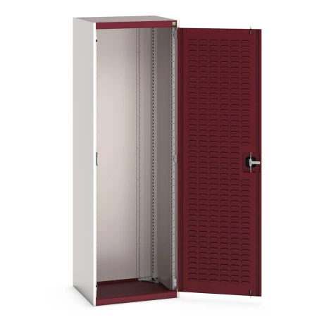 40011020 - Armoire CUBIO SMLF-6520-2 - Avec Portes à Bacs - LxPxH 650x525x2000mm - Rouge Pourpre RAL 3004 40011020 - Armoire CUBIO SMLF-6520-2 - Avec Portes à Bacs - LxPxH 650x525x2000mm - Rouge Pourpre RAL 3004