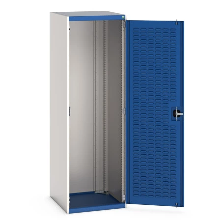 40019096 - Armoire CUBIO SMLF-6620-2 - Avec Portes à Bacs - LxPxH 650x650x2000mm - Bleu Gentiane RAL 5010 40019096 - Armoire CUBIO SMLF-6620-2 - Avec Portes à Bacs - LxPxH 650x650x2000mm - Bleu Gentiane RAL 5010